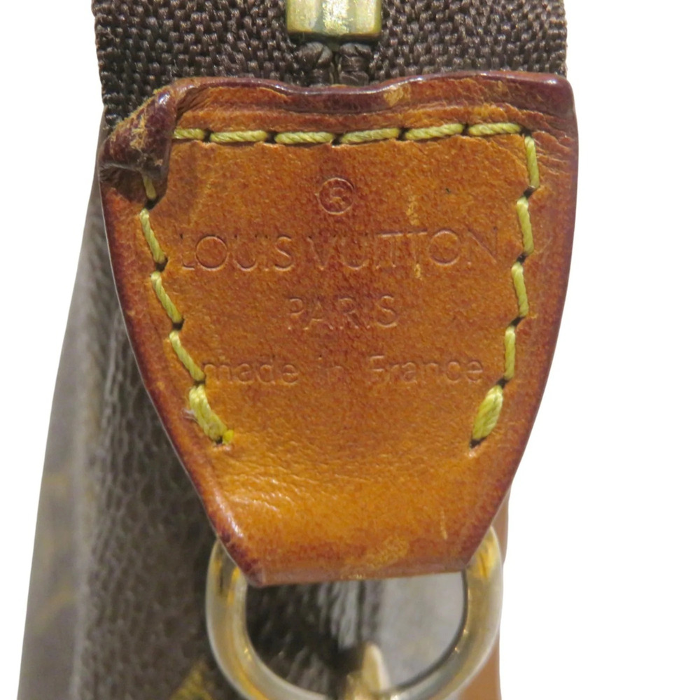 LOUIS VUITTON Brown Monogram Canvas Pochette Mini Bag - Picture 4 of 9
